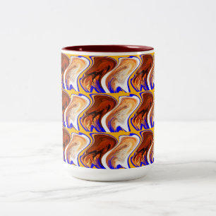 Schokolade Zweifarbige Tasse