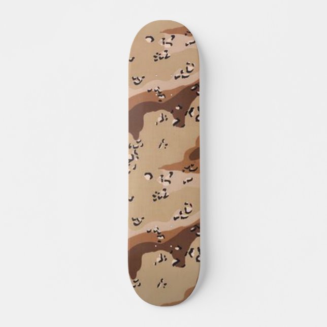 Schokoladen-Chip-CamouflageSkateboard Pro Skateboard (Vorne)