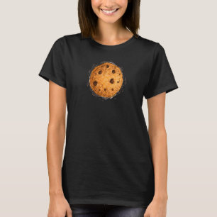 Schokoladen Chip Cookie Paare Gruppenparty Hallowe T-Shirt