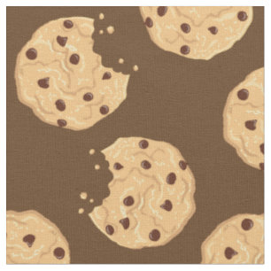 Schokoladen Chip Cookies Niedliche Kinder Stoff