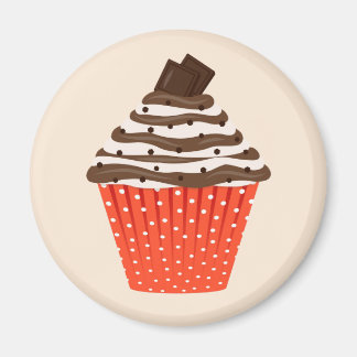 Schokoladen-Cupcake-Magnet Magnet