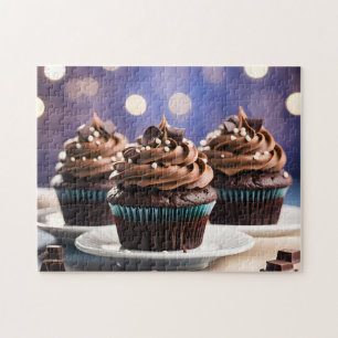 Schokoladen-Cupcakes