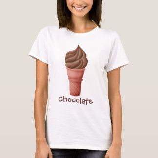 Schokoladen-Eiscreme - T - Shirt