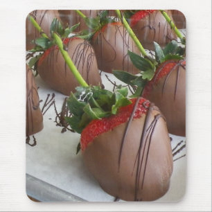 Schokoladen-Erdbeeren Mousepad