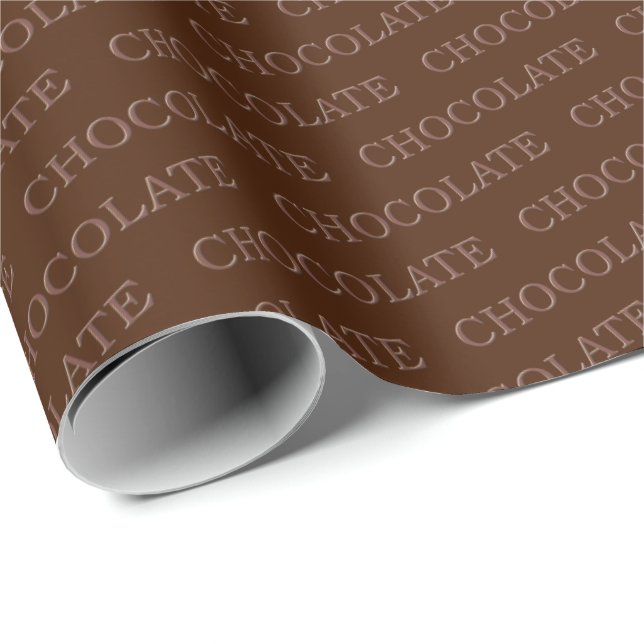 Schokoladen-Geschenk mit individuellem Text Geschenkpapier (Rolleneckpunkt)