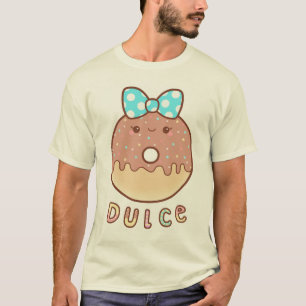 Schokoladen-Krapfen-T-Shirt T-Shirt