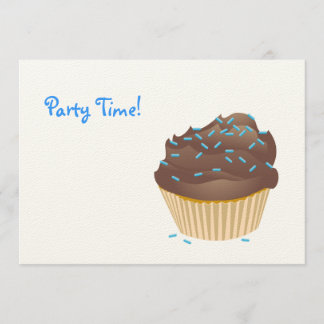Schokoladen-Kuchen-Party Einladung