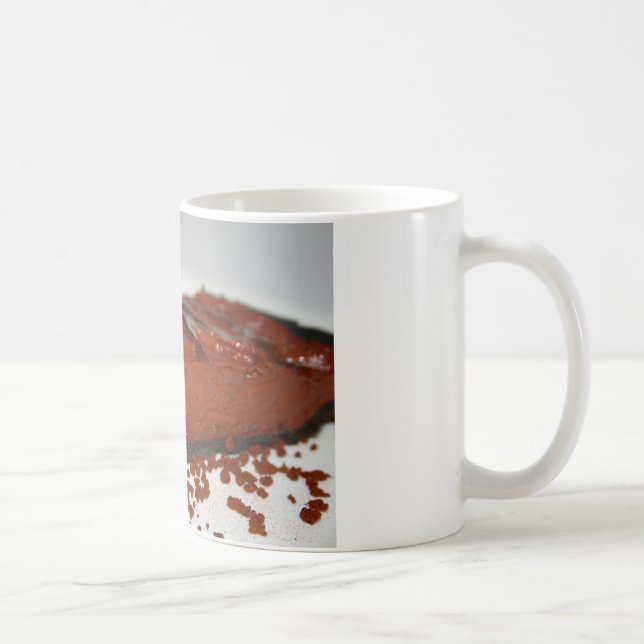 Schokoladen-Kuchen-Tasse Kaffeetasse (Rechts)