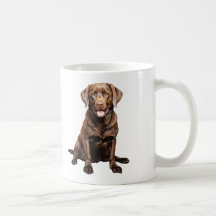 Schokoladen-Labrador-Kaffeetasse Kaffeetasse
