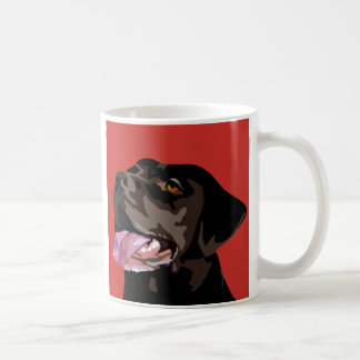Schokoladen-Labrador-Tasse Kaffeetasse