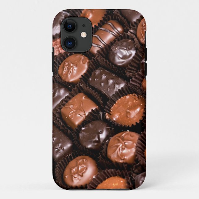 Schokoladen-Liebhaber-Freuden-Süßigkeits-Kasten Case-Mate iPhone Hülle (Rückseite)