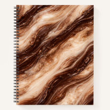 Schokoladen-Milchshake-Marmor-Textur