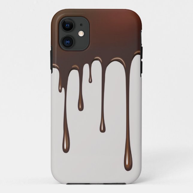 Schokoladen-Regen Case-Mate iPhone Hülle (Rückseite)
