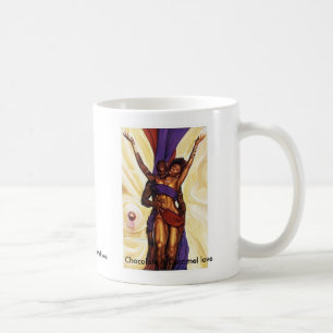 Schokoladen-und Karamell-Liebe Kaffeetasse