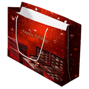 Schokoladen-Weihnachts-Geschenktüte Große Geschenktüte