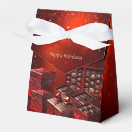 Schokoladen-Weihnachtsgeschenkbox Geschenkschachtel