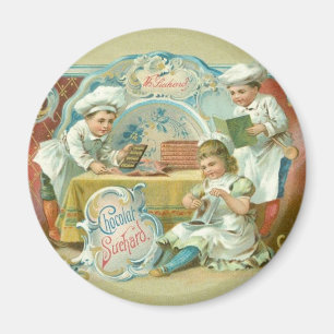 Schokoladenbäcker Antike Magnet