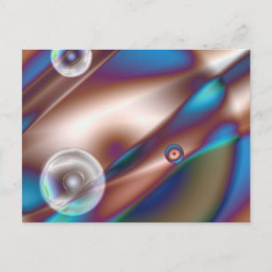 Schokoladenblau Postkarte