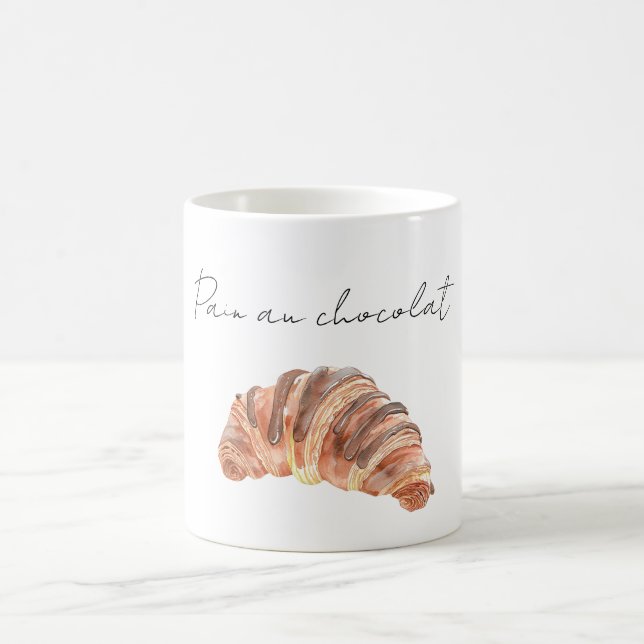 Schokoladenbrötchen Gebäck Kaffeetasse (Mittel)