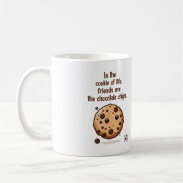 Schokoladenchip-Freundschaft Kaffeetasse