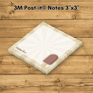 Schokoladencremestick Post-it Klebezettel