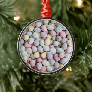 Schokoladeneier Ornament Aus Metall