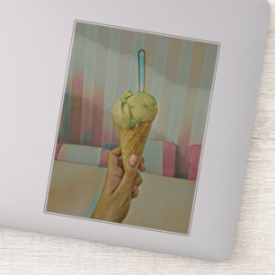 Schokoladeneis Aufkleber