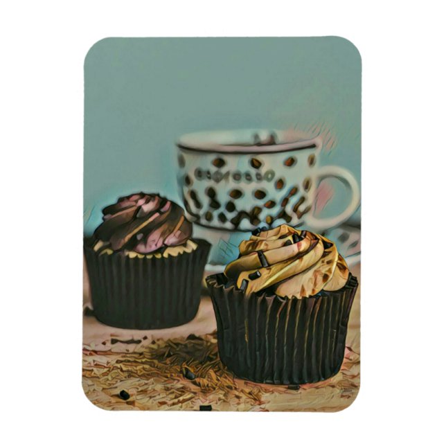 Schokoladeneis Magnet (Vertikal)