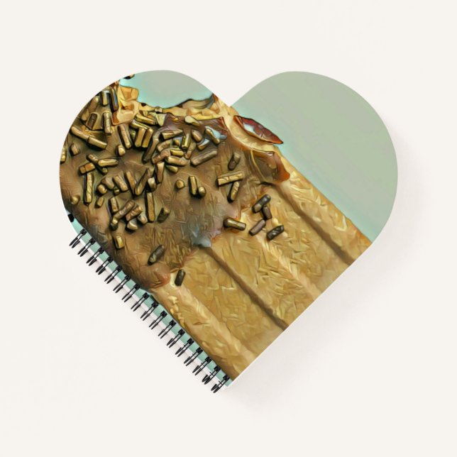 Schokoladeneis Notizbuch (Vorderseite)