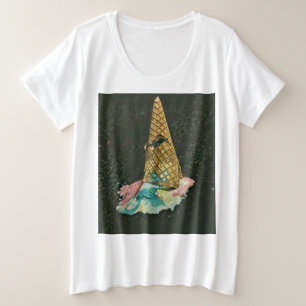 Schokoladeneisgeschenk Große Größe T-Shirt