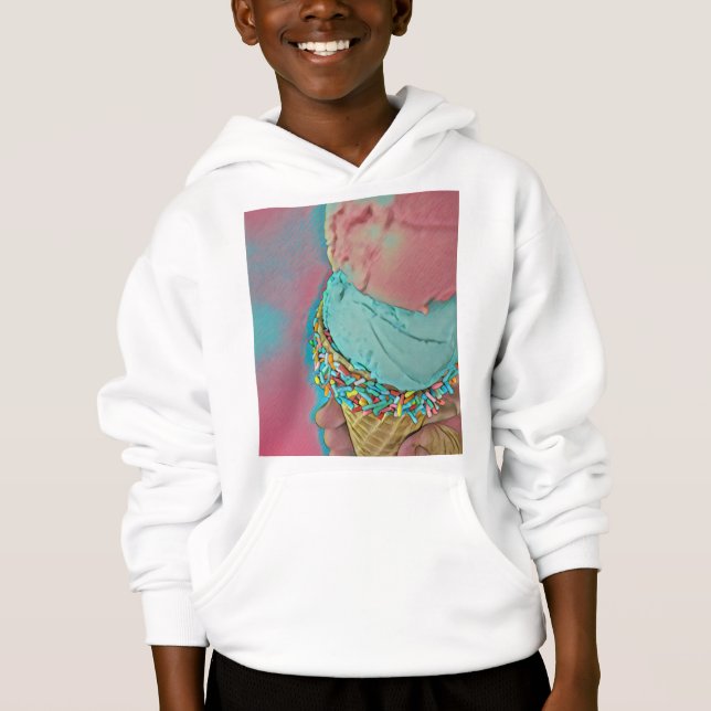 Schokoladeneisgeschenk Hoodie (Vorderseite)