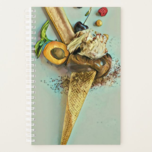 Schokoladeneisgeschenk Planer (Vorderseite)