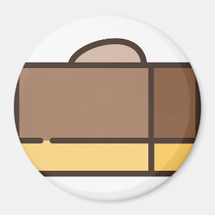 Schokoladenfleck Magnet