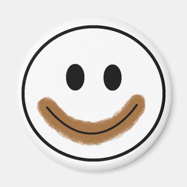 Schokoladengesicht Magnet (Vorne)