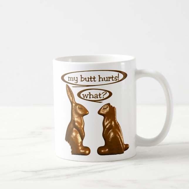 Schokoladenhäschen Tasse (Rechts)