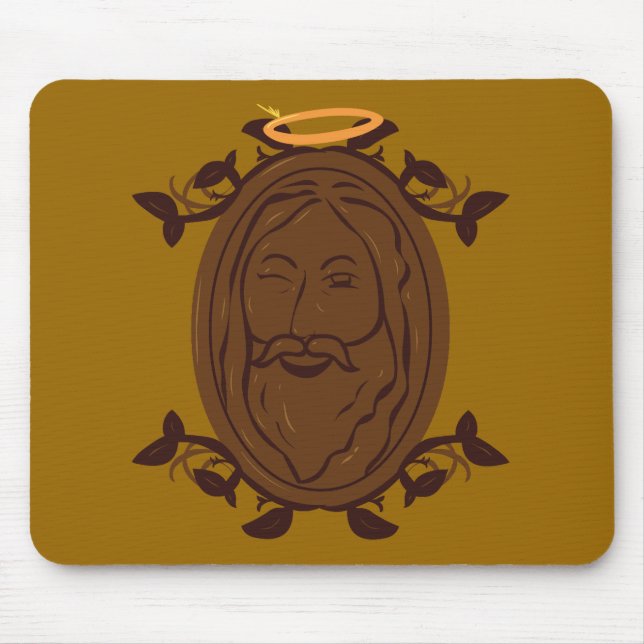 SchokoladenJesus Mousepad (Vorne)