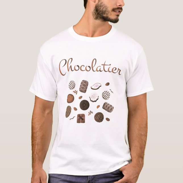Schokoladenkanäle T-Shirt (Vorderseite)