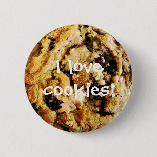 Schokoladenkeks-Knopf Flair Button