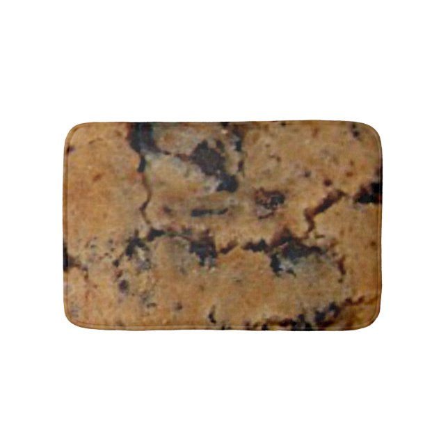 Schokoladenkeks-Wohngestaltung-Bad-Matte Badematte (Vorderseite)