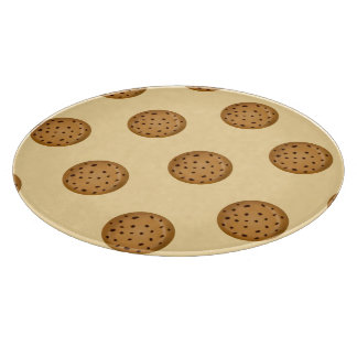 Schokoladenkekse  schneidebrett
