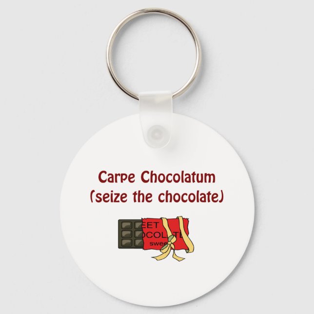 Schokoladenkette Schlüsselanhänger (Vorderseite)