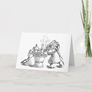 Schokoladenkuchen-Apotheker Karte