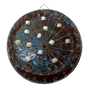 Schokoladenkuchen Dartscheibe