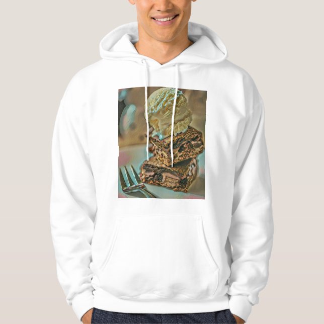 Schokoladenkuchen Hoodie (Vorderseite)