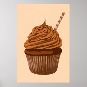 Schokoladenkuchen Poster