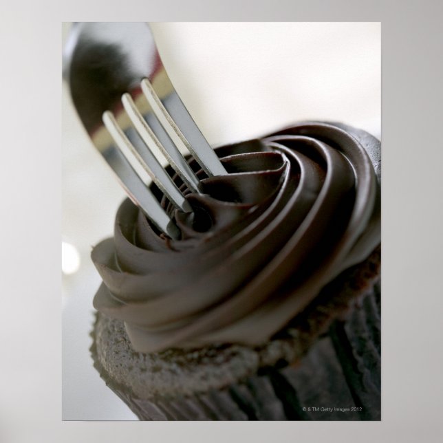 Schokoladenkuchen Poster (Vorne)