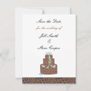 Schokoladenkuchen Save the Date