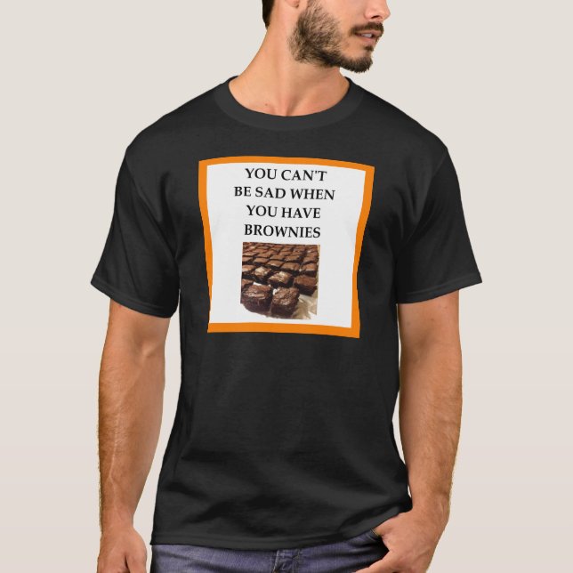 SCHOKOLADENKUCHEN T-Shirt (Vorderseite)