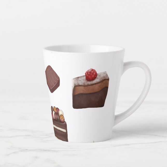 Schokoladenliebhaber Milchtasse (Rechts)