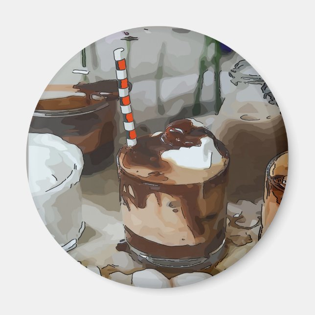 Schokoladenmalz Magnet (Vorne)